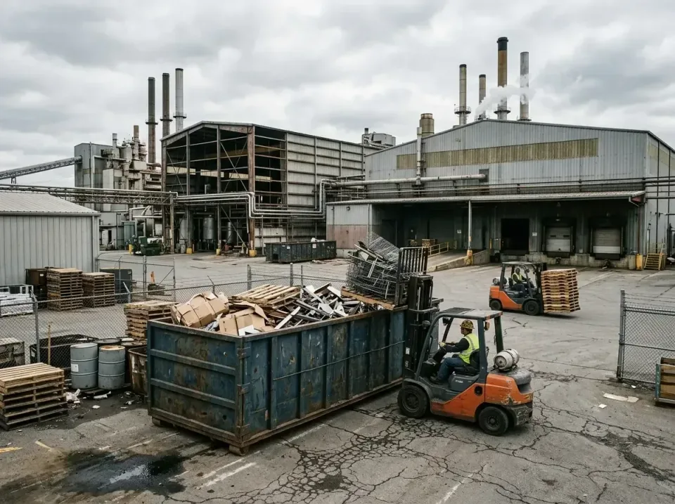 industrial-factory-scrap-conta-003 — frequently asked questions, Cheap Roll-off Dumpster Rentals in Plymouth, PA